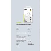 Lanex Gan Fast Charger 30W White - LC65U
