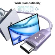 Ugreen Uno USB-C To USB-C Cable 1m Purple - L509-65092