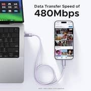 Ugreen Uno USB-C To USB-C Cable 1m Purple - L509-65092