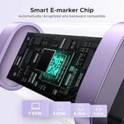 Ugreen Uno USB-C To USB-C Cable 1m Purple - L509-65092