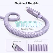 Ugreen Uno USB-C To USB-C Cable 1m Purple - L509-65092