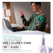 Ugreen Uno USB-C To USB-C Cable 1m Purple - L509-65092