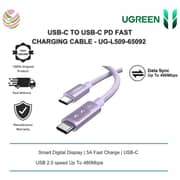 Ugreen Uno USB-C To USB-C Cable 1m Purple - L509-65092