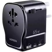 Ugreen Universal Travel Adapter Black - S550-55001