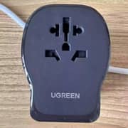 Ugreen Universal Travel Adapter Black - S550-55001