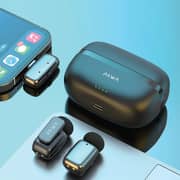 Pawa Travel Vlogging Kit With Microphone and Selfie Stick Black - PW-SLST6015