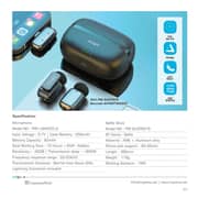 Pawa Travel Vlogging Kit With Microphone and Selfie Stick Black - PW-SLST6015