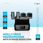 Pawa Holly Mike Micrphone Black - PW-LDMCCCL6-BK