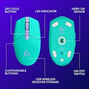 Logitech G305 Wireless Gaming Mouse Mint - 910-006376