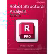 Autodesk Robot Structural Analysis 1 Device 1 Year Subscription - COX-ADRSA-1Y