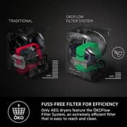 AEG Free Standing Heat Pump Dryer 8 kg - AG-TX7E8R1B