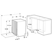 Gorenje Built In Fully Integrated Dishwasher - GV16D5