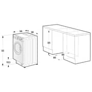 Gorenje Built In Washer & Dryer 8 kg / 5 kg - WD3M841BWI