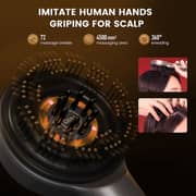 Breo Portable Massaging Brush Gold - SCALP3