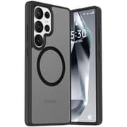 Infinyty Frosted Soft Touch Slim Case Gleam Black Samsung Galaxy S25 Ultra - GLE001X22