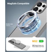 Infinyty Frosted Soft Touch Slim Case Gleam Grey Samsung Galaxy S25 Ultra - GLE004X22