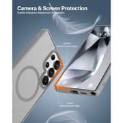 Infinyty Frosted Soft Touch Slim Case Gleam Grey Samsung Galaxy S25 Ultra - GLE004X22