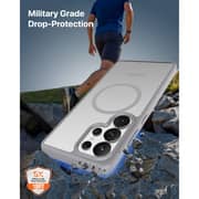 Infinyty Frosted Soft Touch Slim Case Gleam Grey Samsung Galaxy S25 Ultra - GLE004X22