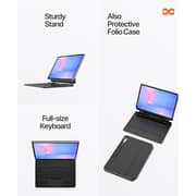 Infinyty Typix-I Keyboard Folio Case Black Samsung Galaxy Tab S10 - MK-41-CP
