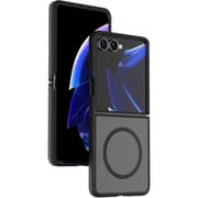 Infinyty Frosted Soft Touch Slim Case Gleam Black Samsung Galaxy Z Flip7 - GLE001X21