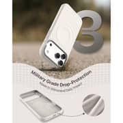 Infinyty QuiverX Ripple Case Beige iPhone 17 Pro - QUI013X16