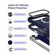 Infinyty QuiverX Ripple Case Blue iPhone 17 Pro - QUI002X16