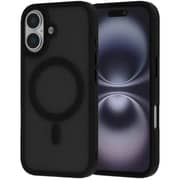Infinyty Frosted Matte Soft Touch Case Black iPhone 17 - GLE001X18