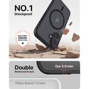 Infinyty Frosted Matte Soft Touch Case Black iPhone 17 - GLE001X18