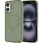 Infinyty Frosted Matte Soft Touch Case Green iPhone 17 - GLE015X18
