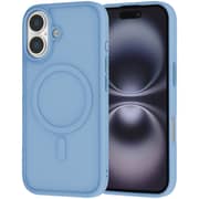 Infinyty Frosted Matte Soft Touch Case Blue iPhone 17 - GLE002X18