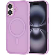 Infinyty Frosted Matte Soft Touch Case Purple iPhone 17 - GLE016X18