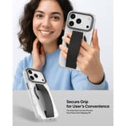 Infinyty Case with Grip & Stand Black iPhone 17 Pro - GRY001X16