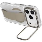 Infinyty Case with Grip & Stand Natural Titanium iPhone 17 Pro Max - GRY004X17