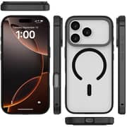 Infinyty Case with Metallic Accents Black iPhone 17 Pro - CIR001X16