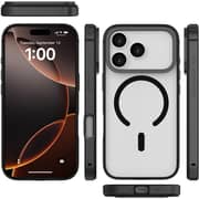 Infinyty Case with Metallic Accents Black iPhone 17 Pro Max - CIR001X17