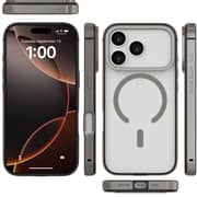 Infinyty Case with Metallic Accents Natural Titanium iPhone 17 Pro Max - CIR004X17