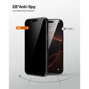 Infinyty Privacy Tempered Glass with Aligner Dark Grey iPhone 17 Pro Max - PRI005X17