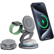 Infinyty 3-in-1 Foldable Wireless Charger Dark Grey - W27