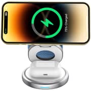 Infinyty 3-in-1 Foldable Wireless Charger Dark Grey - W27