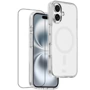 Infinyty Case + Screen Protector Clear iPhone 17 - BNCLX18L