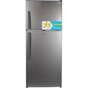 Akai420 Litrers Double Door Refrigerator With Inverter Compressor, Freezer with Multi Air Flow, Glass Shelves, Led Light, Vegetable Drawer Titanium – RFMA-S420WTI
