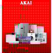 Akai420 Litrers Double Door Refrigerator With Inverter Compressor, Freezer with Multi Air Flow, Glass Shelves, Led Light, Vegetable Drawer Titanium – RFMA-S420WTI