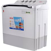 Akai 14kg Twin Tub Semi Automatic Washing Machine, Turbo Wash, Powerful Pulsator, WMMA-X015TT