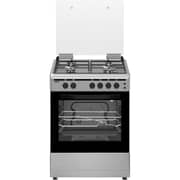 Akai 60X55 Freestanding Gas Cooker with 4 Burners with Full Safety, Made in Turkey - CRMA-66SCN