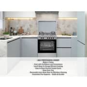 Akai 60X55 Freestanding Gas Cooker with 4 Burners with Full Safety, Made in Turkey - CRMA-66SCN