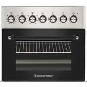 Westpoint 60X60 Freestanding Gas Cooker with 4 Burners, Grill Function,Double Knob,Turnspit - WCER-6640G0I