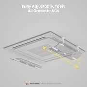 Witforms Cassette AC Air Deflector Transparent - 4912
