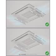 Witforms Cassette AC Air Deflector Transparent - 4912