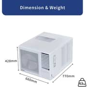 Gree Window Air Conditioner 2 Ton - QUIES-24C3