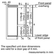 Siemens iQ100 Bottom Freezer 270L White - KI87VNSE0M
